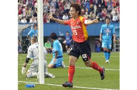 Nagoya make it 4 in a row with 2-1 win at Yokohama FC