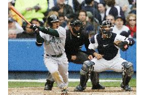 Devil Rays' Iwamura goes 1-for-3 against Yankees