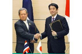 Japan, Thailand ink free trade pact