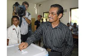 E. Timor voting begins to elect 2nd president - Guterres votes
