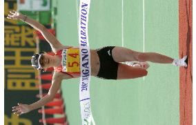 Russia's Ivanova wins at Nagano Marathon