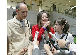 Deported Iranian family departs Japan