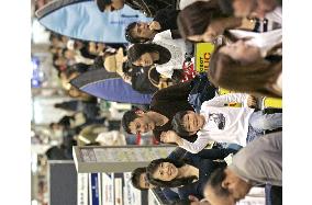 Golden Week exodus at Narita airport