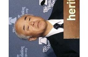 Kyuma repeats need to relax Japan's arms export ban