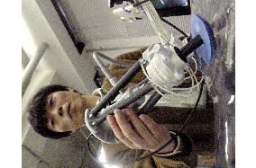 Endoscope operation robot with disposable arm developed
