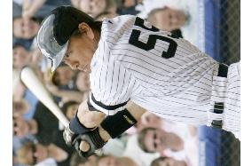 H. Matsui 1-for-4 as Yankees get blitzed by Rangers