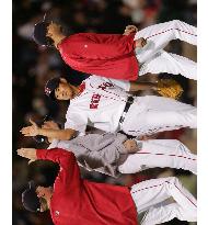 Matsuzaka pitches 1st career complete game in majors