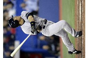 Yankees' Matsui hits two-run homer against Blue Jays