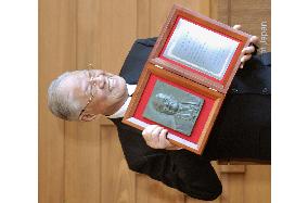 Ex-Taiwan President Lee awarded inaugural Shimpei Goto prize
