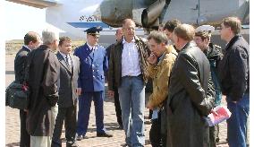 Russian foreign minister visits disputed island of Kunashiri