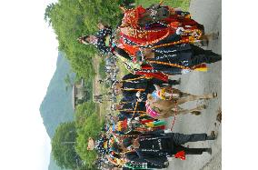Horse festival held in northern Japan