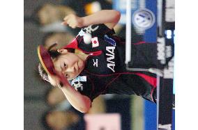 Table tennis: Fukuhara crashes out at Japan Open
