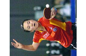China sweeps Ogimura Cup titles: Wang Nan wins women's singles