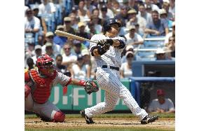 N.Y. Yankees outfielder Matsui hits 3-run homer against Angeles