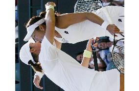 Sugiyama, Srebotnik miss out on Wimbledon doubles title