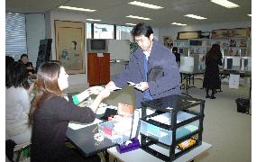 Japanese voters overseas go to polls for upper-house election