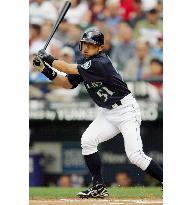 Seattel Mariners Ichiro 2-for-3 against Baltimore Orioles