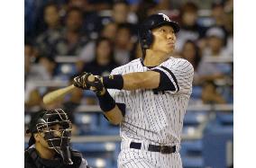Baseball: H. Matsui homers twice in doubleheader sweep