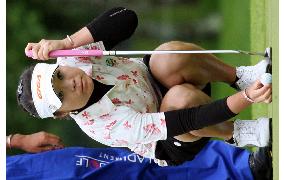 China's Zhang moves into sole lead at AXA Ladies