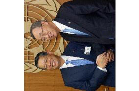 Machimura meets with U.N. chief