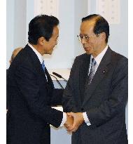 Veteran Fukuda elected LDP chief to be Japan's new leader after Abe
