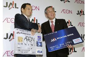 JAL, Aeon to form alliance, collaborate on card business