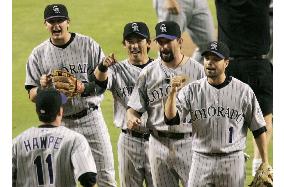 Rockies beat Diamondbacks in National League Championship Series