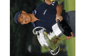 Taniguchi snatches 2nd Japan Open title with final-round 66