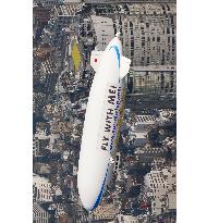 JTB planning Zeppelin NT airship cruises over Tokyo