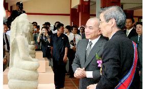 Japan-funded museum of Buddha statues opens near Angkor Wat