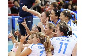 Italy wins Volleyball World Cup title