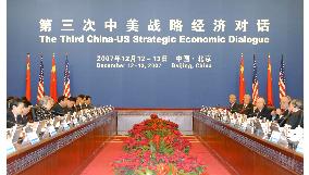 3rd China-U.S. Strategic Economic Dialogue opens in Beijing