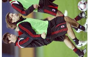 AC Milan practice for Club World Cup semifinals