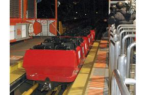 13 visitors hurt in roller coaster accident in Fukuoka Pref.