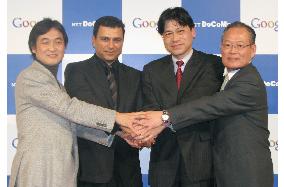 NTT DoCoMo ties up with Google to improve mobile Net service
