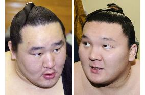 Asashoryu, Hakuho to meet in final-day rumble