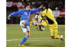 Japan draw with Chile in friendly soccer match