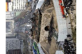 S. Korea's historic gate destroyed