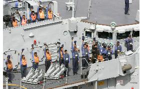 Japan restarts refueling mission for antiterrorism operations