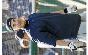 Japanese major leaguers at spring camp