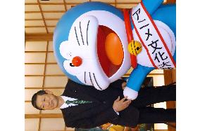 Doraemon becomes Japan's anime ambassador