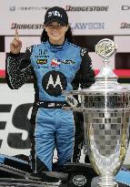 Danica Patrick wins Bridgestone Indy Japan