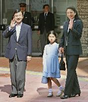 Crown Prince Naruhito, family take vacation in Tochigi Pref.