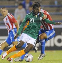 Ivory Coast, Paraguay split Kirin Cup opener