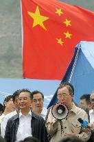 U.N. chief visits quake-stricken Sichuan