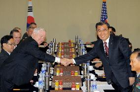 U.S. Defense Secretary Gates in Seoul