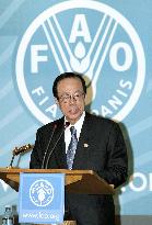 Fukuda unveils more food aid at U.N. food security conference