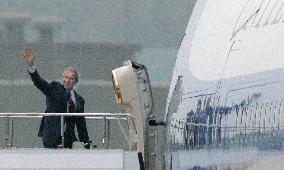Bush leaves Japan after attending G-8 summit