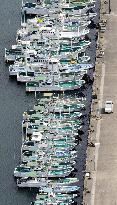 Fishermen in Japan stay ashore to appeal over high oil costs