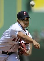 Matsuzaka gets 12th win as Red Sox beat A's
